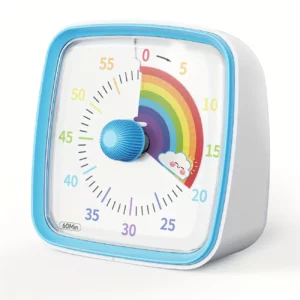 Time timer: regenboog of blauw
